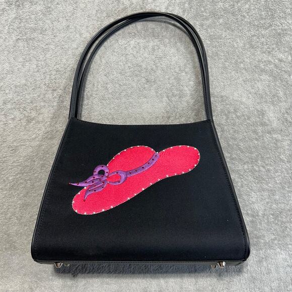 Lot of 3 Red Hat Society Purse Wallet Bag  in Red & Purple W/Red Hat Emblem - Picture 7 of 12